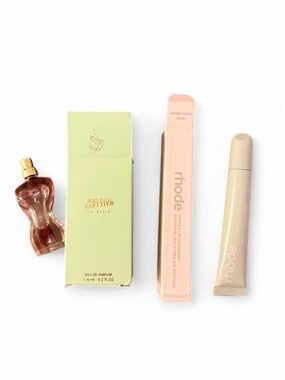 rhode Watermelon Slice Lip Treatment and JPG perfume